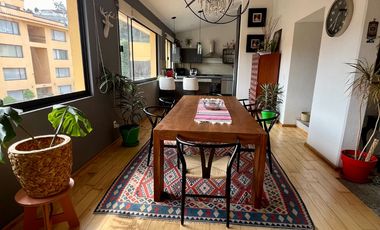 Penthouse en Venta de dos niveles en Tetelpan: alberca, 3 recámaras, iluminado, balcón.