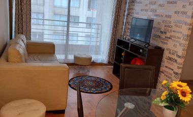 CENTRICO DEPTO METRO SANTA ANA 2 DORMITORIOS ESTACIONAMIENTO Y BODEGA