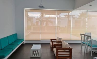 🤩 Linda y acogedora casa en Playa Tres Islas 3era Fila con piscina y terraza