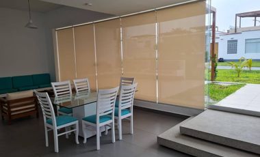 🤩 Linda y acogedora casa en Playa Tres Islas 3era Fila con piscina y terraza