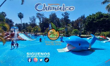 VENTA DE FAMOSO PARQUE ACUÁTICO CON AGUAS TERMALES EN VILLA CORONA
