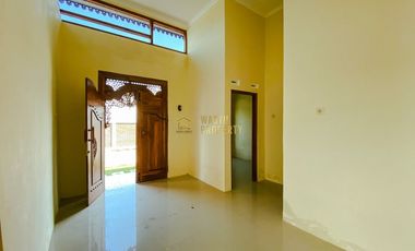 DIJUAL RUMAH CANTIK DESAIN ETNIK JAWA 600 JUTAAN SHM SIAP HUNI DI TLOGO PRAMBANAN