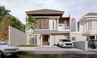 DIJUAL RUMAH 2 LANTAI MODERN MINIMALIS – DEKAT HOTEL HYATT, JALAN PALAGAN YOGYAKARTA