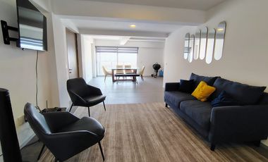 RENTA PENTHOUSE AMUEBLADO CON CUARTO DE SERVICIO EN NATUUR TOWERS, EL REFUGIO, QUERÉTARO