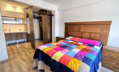 RENTA PENTHOUSE AMUEBLADO CON CUARTO DE SERVICIO EN NATUUR TOWERS, EL REFUGIO, QUERÉTARO