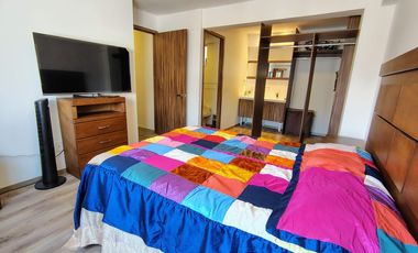 RENTA PENTHOUSE AMUEBLADO CON CUARTO DE SERVICIO EN NATUUR TOWERS, EL REFUGIO, QUERÉTARO