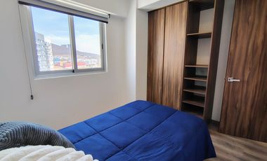 RENTA PENTHOUSE AMUEBLADO CON CUARTO DE SERVICIO EN NATUUR TOWERS, EL REFUGIO, QUERÉTARO