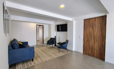 RENTA PENTHOUSE AMUEBLADO CON CUARTO DE SERVICIO EN NATUUR TOWERS, EL REFUGIO, QUERÉTARO