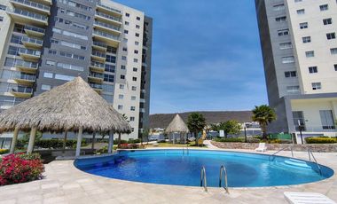 RENTA PENTHOUSE AMUEBLADO CON CUARTO DE SERVICIO EN NATUUR TOWERS, EL REFUGIO, QUERÉTARO