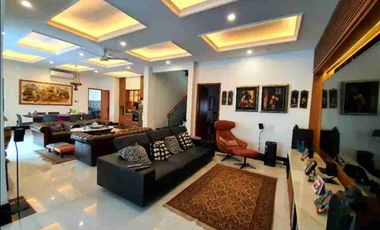 dijual Rumah Mewah 3 Lt cantik Asri, kolam renang private, Bebas Banjir di Komplek Exclusive Jl. Kemang Selatan, Kemang, Jakarta Selatan