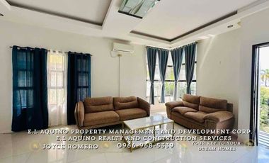 4 Bedrooms 2-Storey House with Pool for Rent Located in a secured subdivision in Barangay Amsic, Angeles City,Pampanga