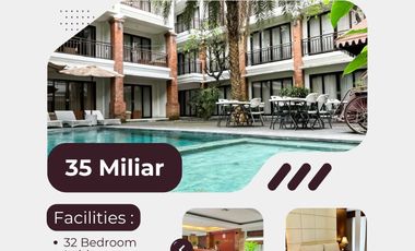 DIJUAL HOTEL BANGUNAN 4 LANTAI UKURAN LUAS DAN MURAH DI DENPASAR