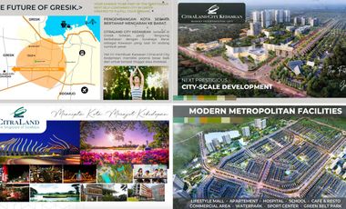 Charlotte CitraLand City Kedamean Gresik (Redefine Modern Collonial) - UTJ 5 Jt