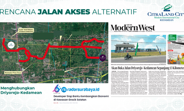 Charlotte CitraLand City Kedamean Gresik (Redefine Modern Collonial) - UTJ 5 Jt