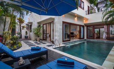 Freehold - Exquisite Tropical Retreat 2-Bedroom Villa in Prime Canggu Location