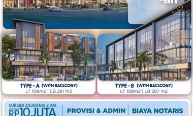 Ruko dijual di Kapasa Raya, Tamalanrea, Makassar, Sulawesi Selatan