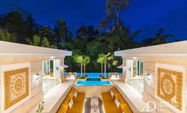 LEASEHOLD | CONTEMPORARY 5-BED LUXURY VILLA IN UBUD