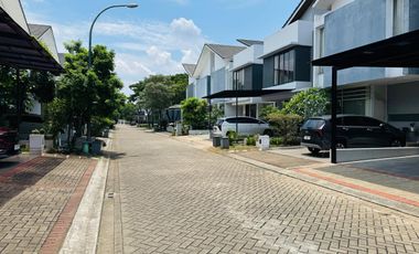 Rumah baru siap huni fully furnished di Bintaro Discovery Aluvia sektor 9 Bintaro