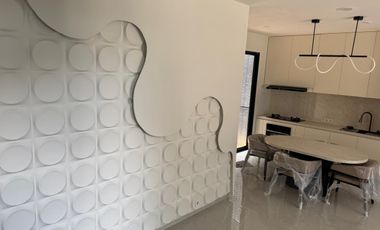 Rumah baru siap huni fully furnished di Bintaro Discovery Aluvia sektor 9 Bintaro