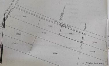 Dijual Tanah Strategis Dekat Bunderan Taman Kota Madiun