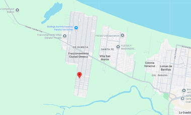 Casa en Venta en Ciudad Olmeca Veracruz.
