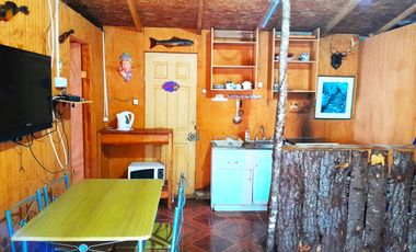 Cabaña en Via del Huichatio, sector Playa Linda, Camino Villarrica -Pucón