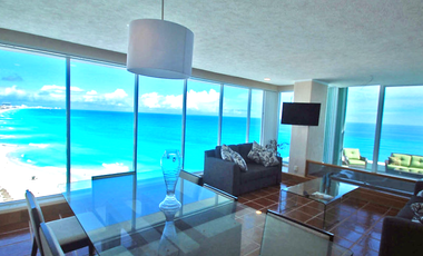 Espectacular PH frente al mar en Cancún