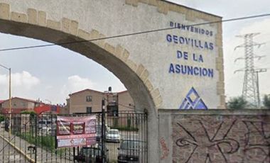 CASA EN RECUPERACIÓN HIPOTECARIA - FRACCIONAMIENTO GEO VILLAS DE LA ASUNCION, VALLE DE CHALCO, ESTADO DE MÉXICO.
