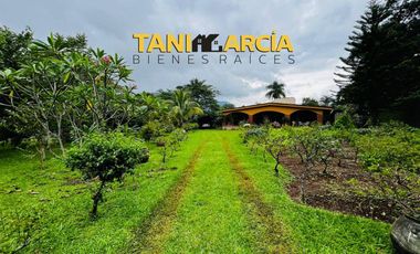 Vendo Finca de 2,400 m2 de terreno con casa estilo mexicana en Fortín.