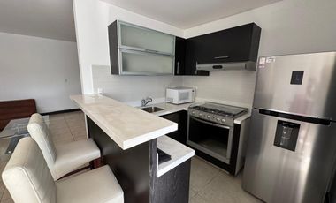 SE RENTA DEPARTAMENTO AMUEBLADO 2 RECAMARAS TORRE PERSEO ANGELOPOLIS