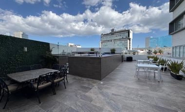 SE RENTA DEPARTAMENTO AMUEBLADO 2 RECAMARAS TORRE PERSEO ANGELOPOLIS