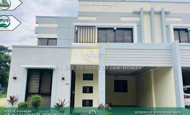 4 Bedrooms 2-Storey House For Rent Located in a secured subdivision in Barangay Amsic,Angeles City,Pampanga