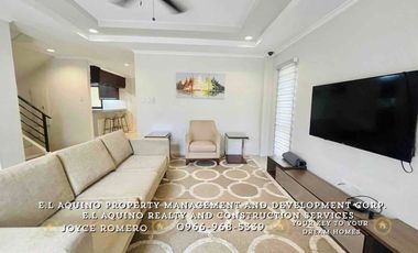 4 Bedrooms 2-Storey House For Rent Located in a secured subdivision in Barangay Amsic,Angeles City,Pampanga