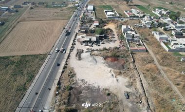 Renta Terreno Comercial En Esquina Chalco Edo. De Mex