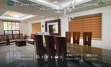 3 Bedroom Fully Furnished House for Rent at Telabastagan City of San Fernando Pampanga inside a secured subdivision