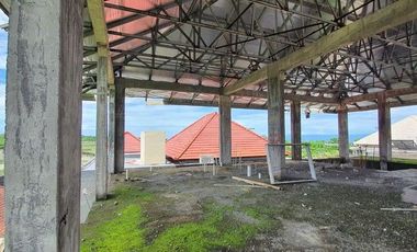 Freehold - Prime 543 sqm Land with Stunning Garuda Wisnu Kencana View & 80% Completed 3-Storey Home on it at an Exclusive Gated Community - BALI