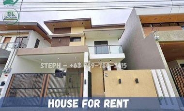 4 Bedrooms Fully Furnished 2-Storey House for Rent/Sale in Brgy Cuayan Angeles City, Pampanga