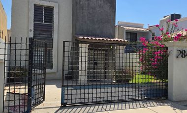 CASA  AMUEBLADA DE RENTA EN FRACCIONAMIENTO MISION SANTO DOMINGO