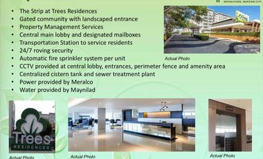 Trees Residences beside SM City Fairview and the upcoming MRT-7 station!