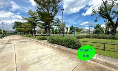 ขายด่วนบ้านเดี่ยว 2 ชั้นทำเลดีหน้าสวนใกล้สโมสร   .ในราคา สุดคุ้ม อายุ 2ปี   ที่ ม.พฤกษ์ลดา ทางด่วนรามอินทรา-จตุโชติ Prueklada Ramindra Expressway
