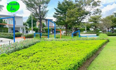 ขายด่วนบ้านเดี่ยว 2 ชั้นทำเลดีหน้าสวนใกล้สโมสร   .ในราคา สุดคุ้ม อายุ 2ปี   ที่ ม.พฤกษ์ลดา ทางด่วนรามอินทรา-จตุโชติ Prueklada Ramindra Expressway