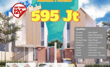 RUMAH DIJUAL DI NGALIYAN SEMARANG DENGAN PEMANDANGAN VIEW LAUT