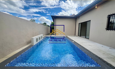 For Rent Modern 4 Bedrooms with Big Swimming Pool in Angeles City Pampanga Near Clark, Korea Town and Rickwell