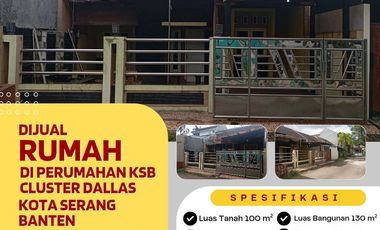 Rumah dijual di Sukamanah, Ketileng, Cilegon, Banten