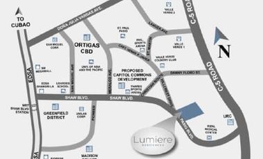 2 Bedroom Condo with Parking For Rent Lumiere Residences Pasig Blvd. Pasig City