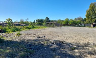 En arriendo amplio sitio, segunda faja al volcán Villarrica