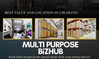 Gudang Multiguna Dicikarang, Ruko Bizhub Riverdale Promo dp 0%