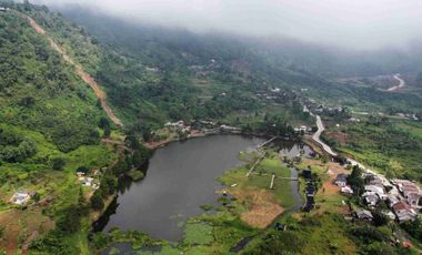 Danau Indah, View Tanah Kavling Murah SHM, Puncak 2 Bogor, Situ Rawa Gede