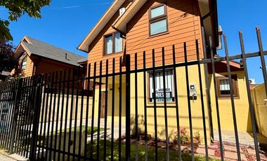 Se Arrienda Casa Full Equipada de 4 dormitorios 3 baños con A/C Terraza techada, Villa Alonso de Ercilla, camino a Las Mariposas, Chillán