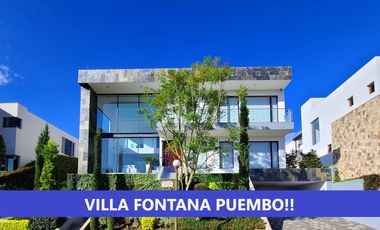 HERMOSA CASA MODERNA DE VENTA EN VILLA FONTANA PUEMBO!!! FRENTE A ARRAYANES!!